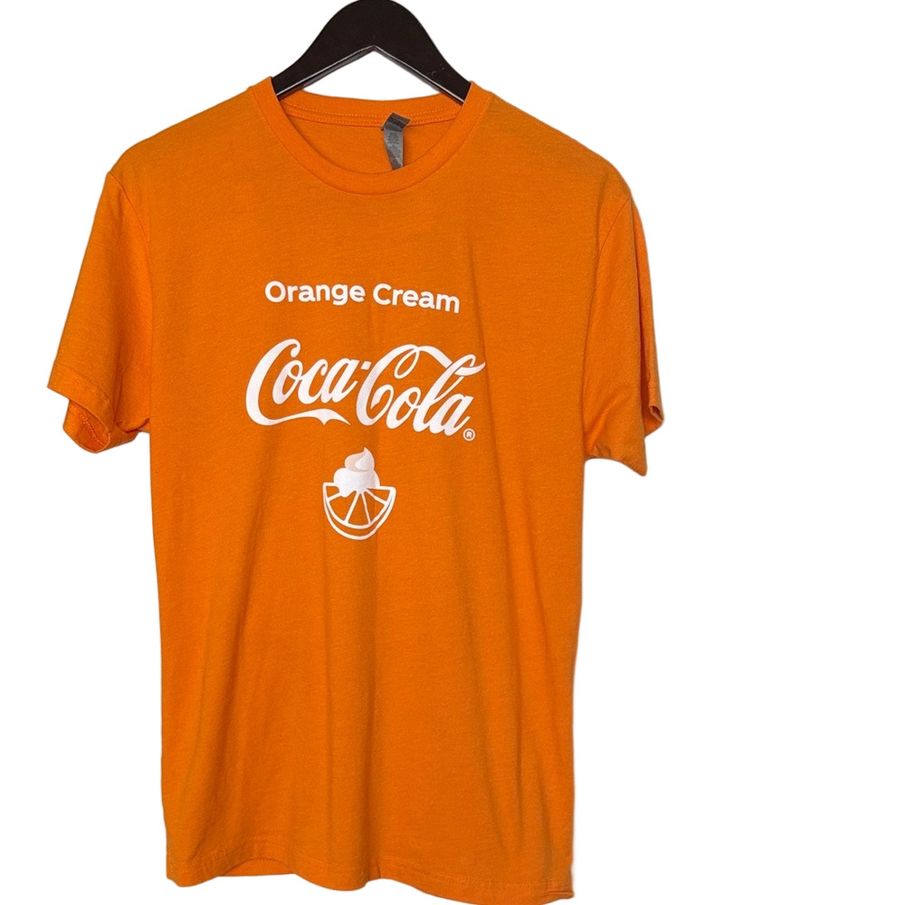 Coca Cola Orange Cream Short Sleeve Tee unisex Medium